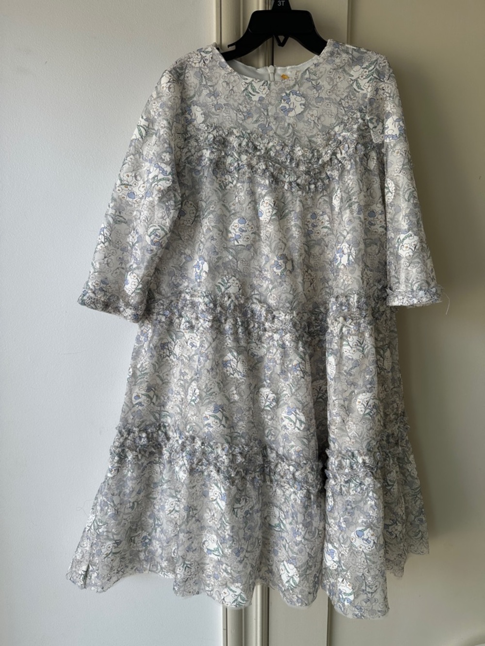 Floral lace dress